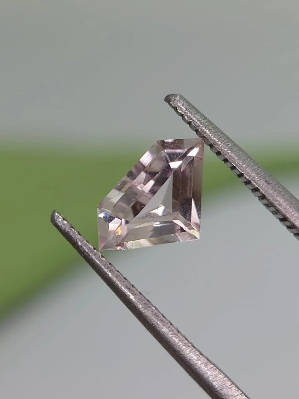 1ct Patel Pink Imperial Topaz from Katlang Pakistan — view 1